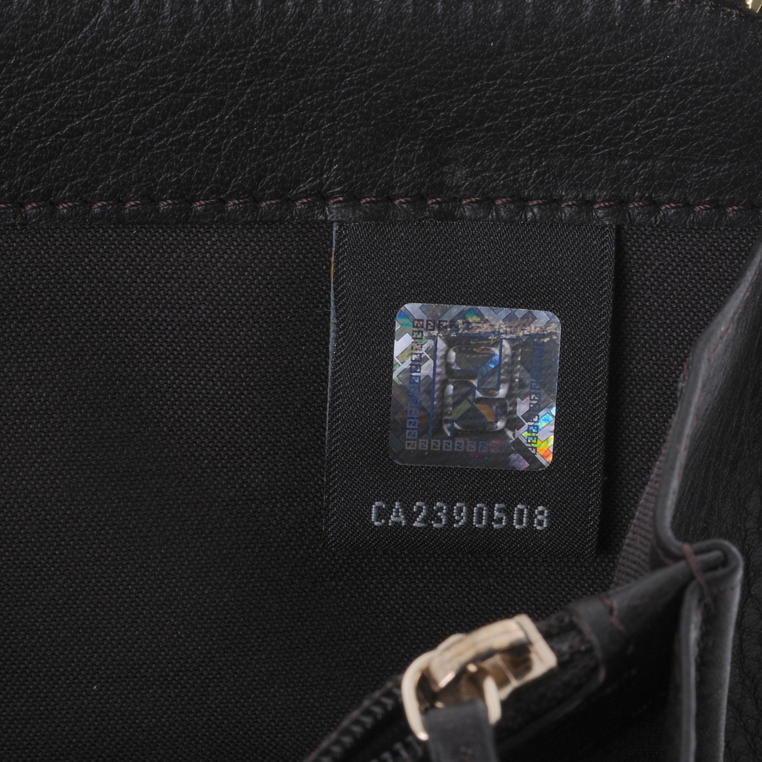 Fendi Zucca Zip Around Wallet Tobacco 6 of 8
