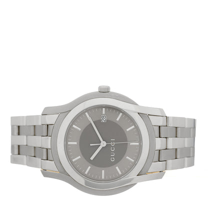Gucci Stainless Steel 38mm 5500XL Quartz Watch Grey 2 of 4
