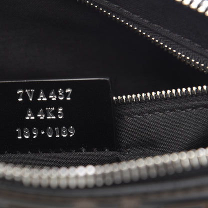 Fendi Vitello Century Bi-Color FF 1974 Embossed Messenger Maya Black 7 of 11