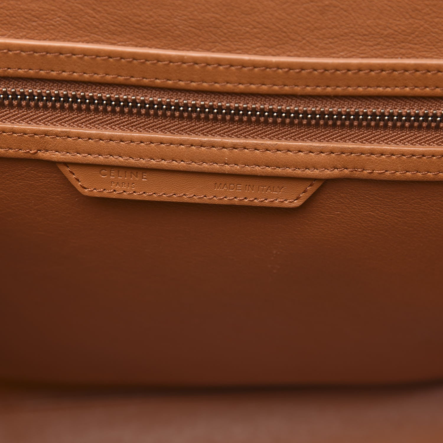 Celine Palmelato Mini Luggage Copper 6 of 15