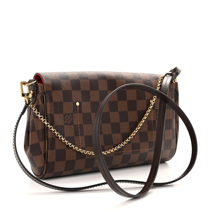 Louis Vuitton Damier Ebene Favorite MM 3 of 8