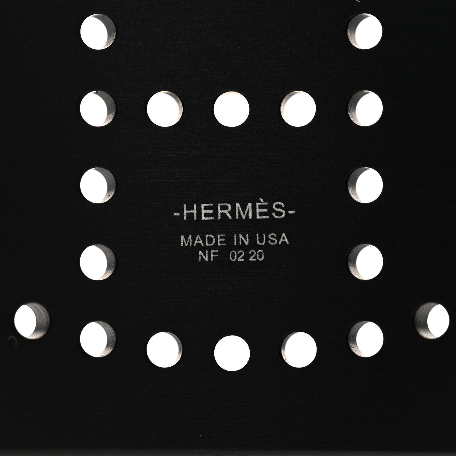 Hermes Aluminium Evelyne Sunset Cuff Bracelet T4 Black 4 of 4