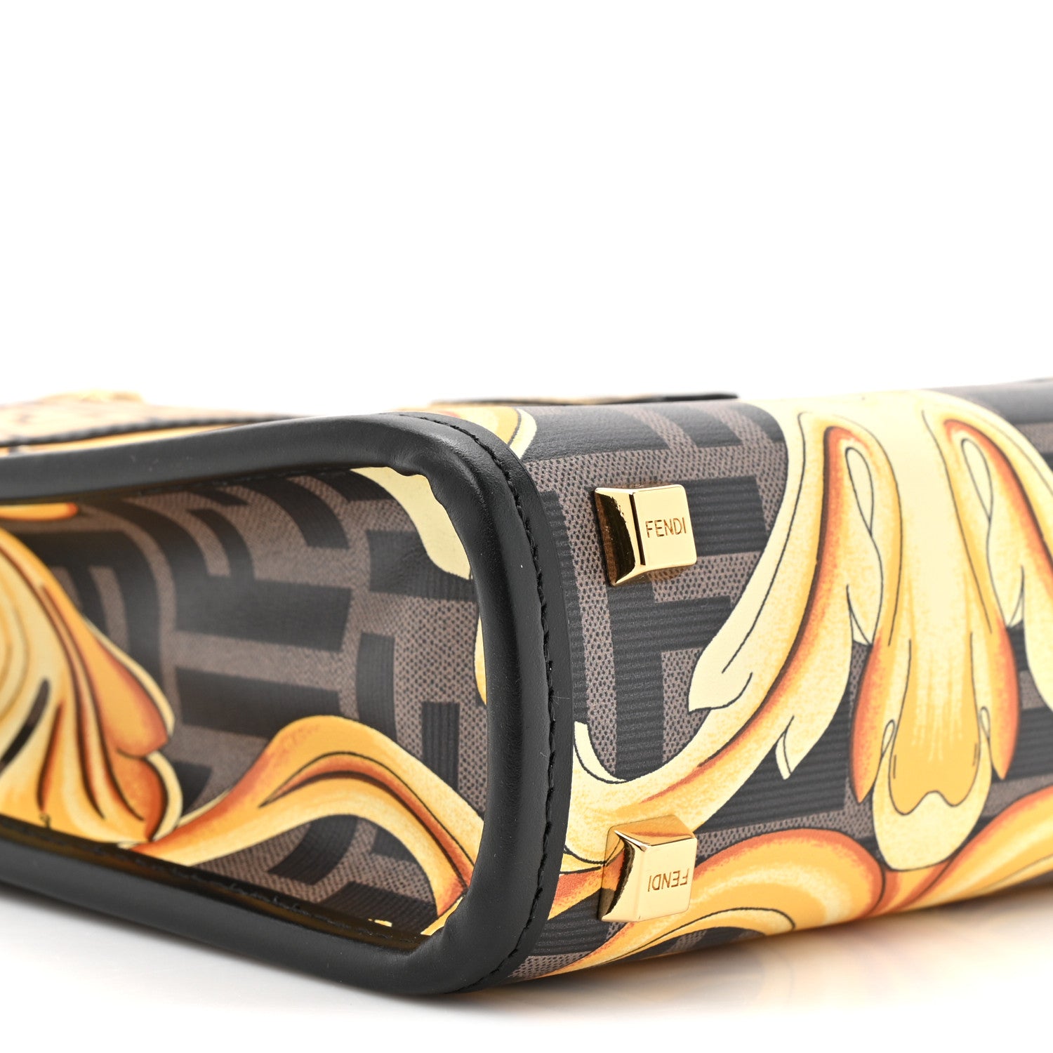 Fendi X VERSACE Vitello King Catalan Mirror Plexiglass Fendace FF