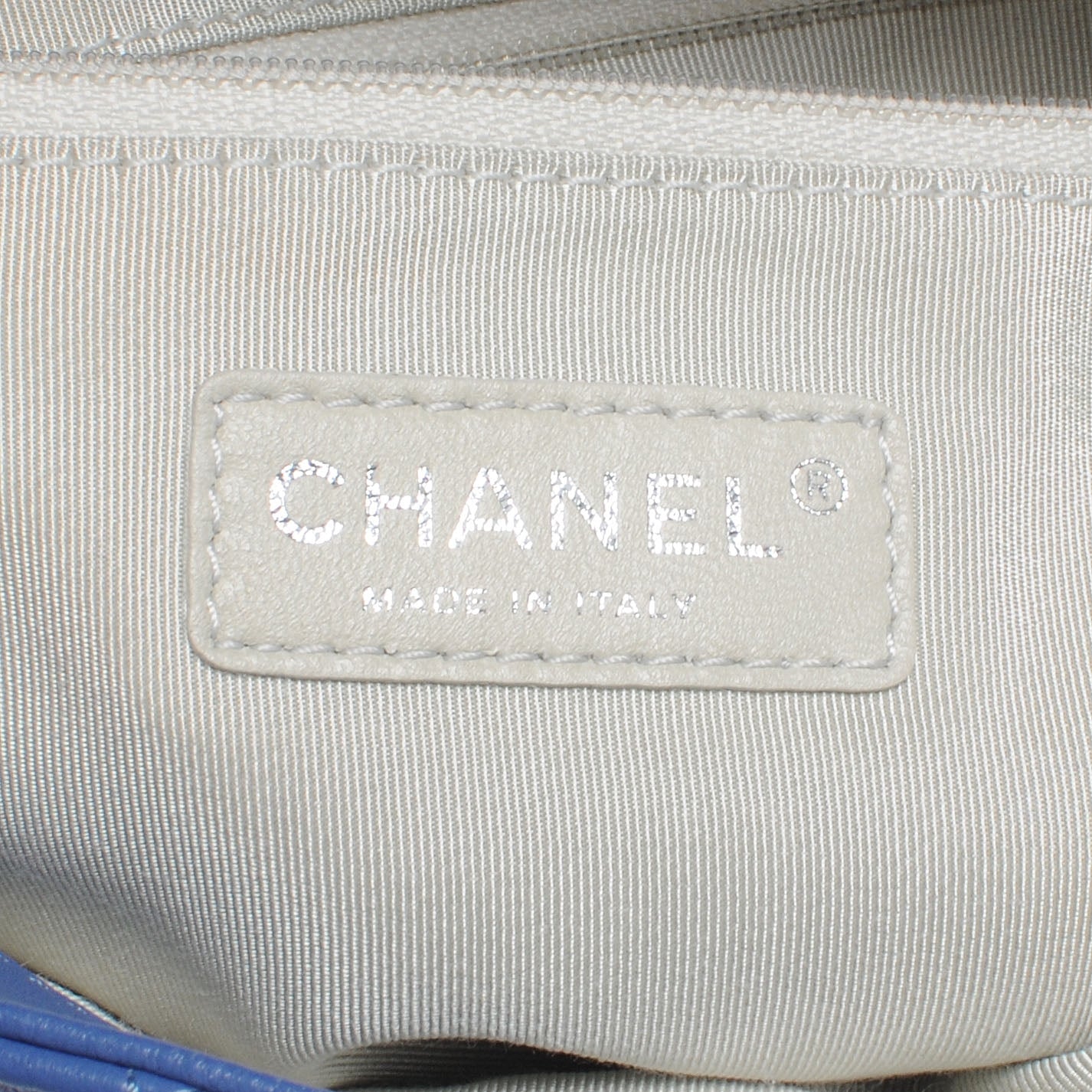 Chanel Lambskin Chain Around Hobo Royal Blue 6 of 7