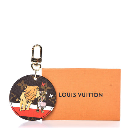 Louis Vuitton Monogram 2018 Christmas Animation Cats Bag Charm Key Ring 4 of 4
