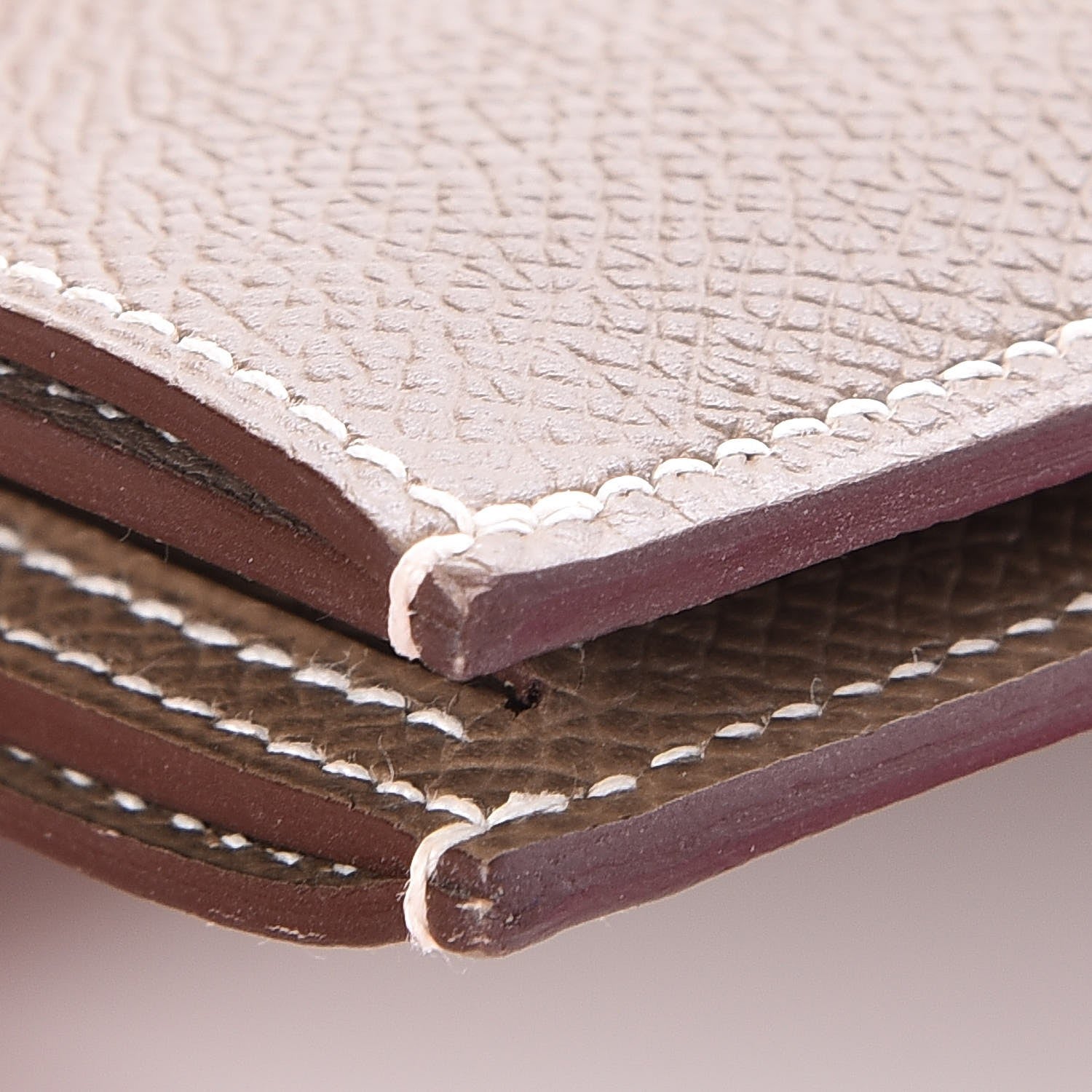 Hermes Epsom Bearn Compact Wallet Etoupe 8 of 9