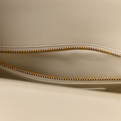 Christian Dior Box Calfskin 30 Montaigne Flap Bag Latte 17 of 21