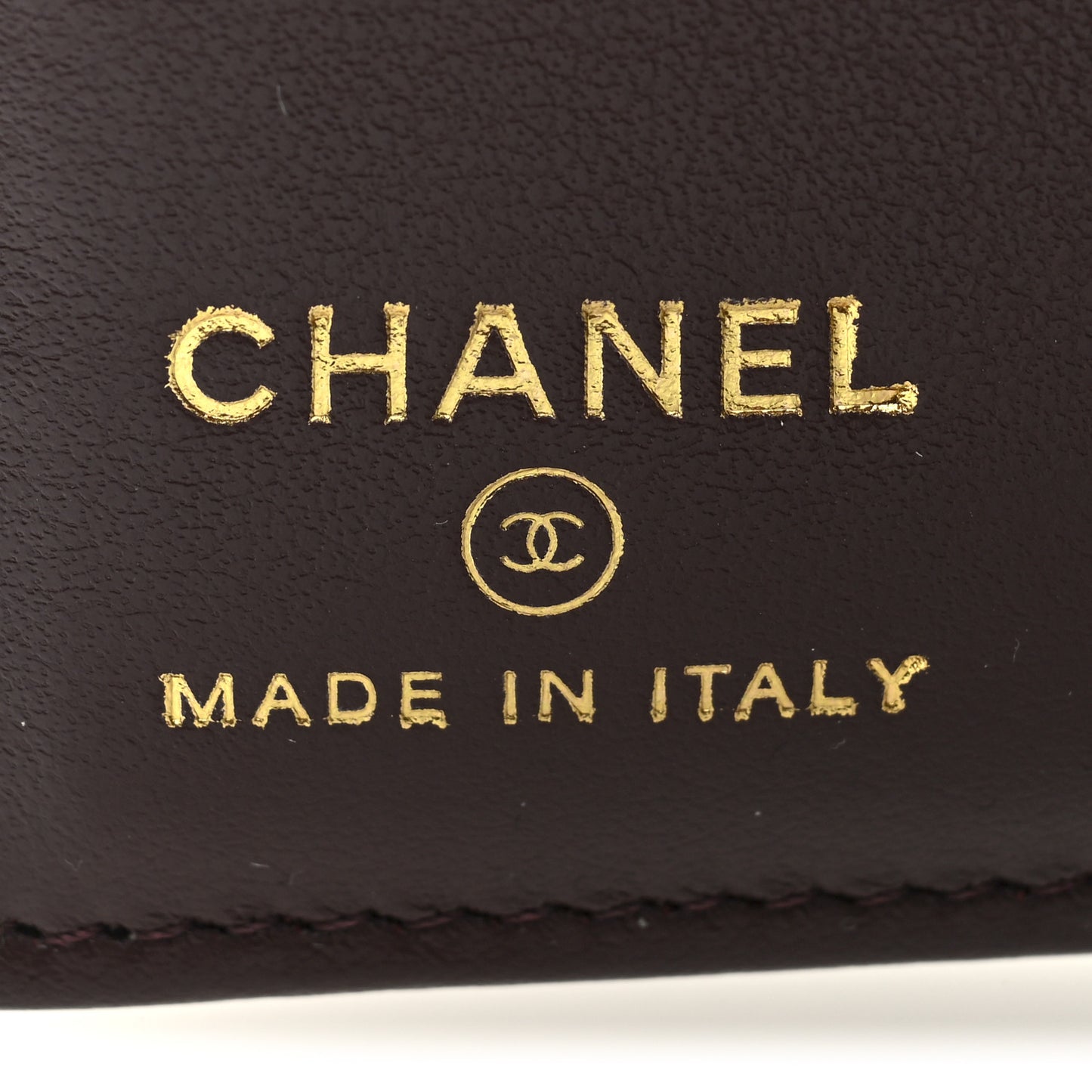 Caviar Quilted Passport Holder Black