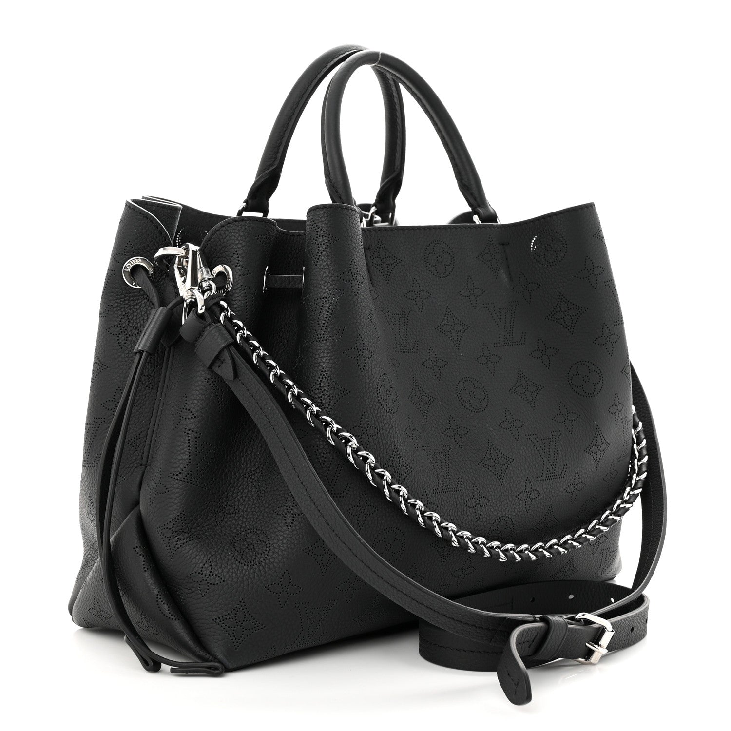 Louis Vuitton Mahina Bella Tote Black 3 of 12