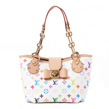 Louis Vuitton Monogram Multicolor Annie MM White 1 of 9
