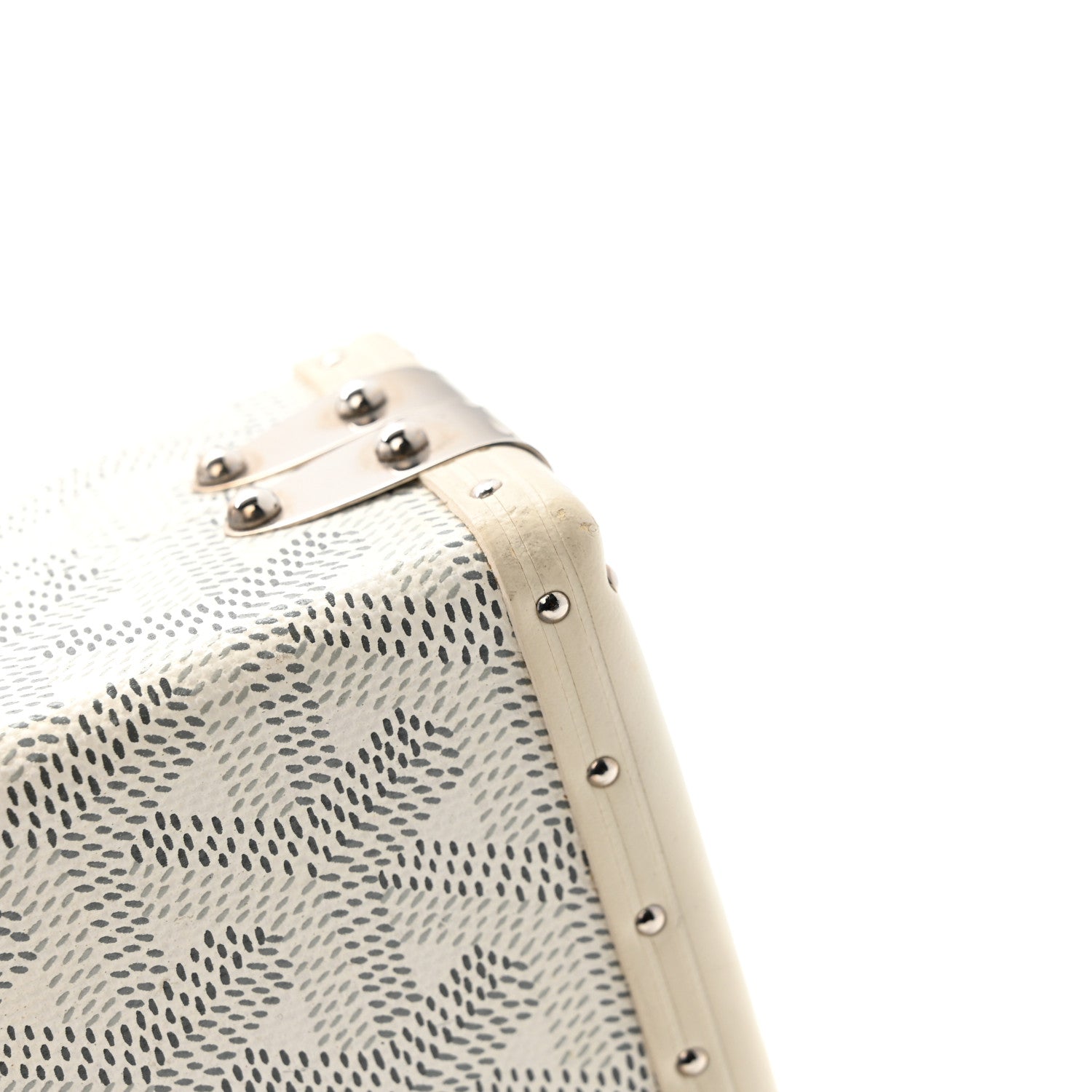 Goyard Goyardine Minaudiere Trunk Bag White 13 of 15