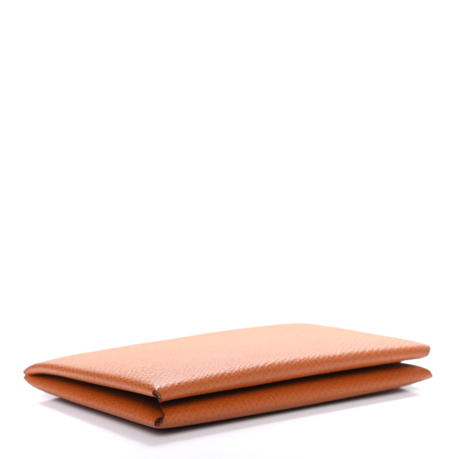 Hermes Epsom Calvi Card Case Gold 4 of 6