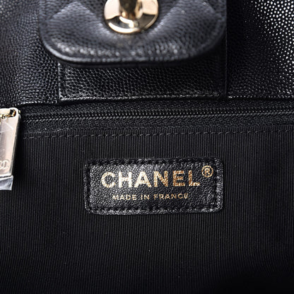 Chanel Caviar Quilted Large Shopping Tote Black 6 of 8