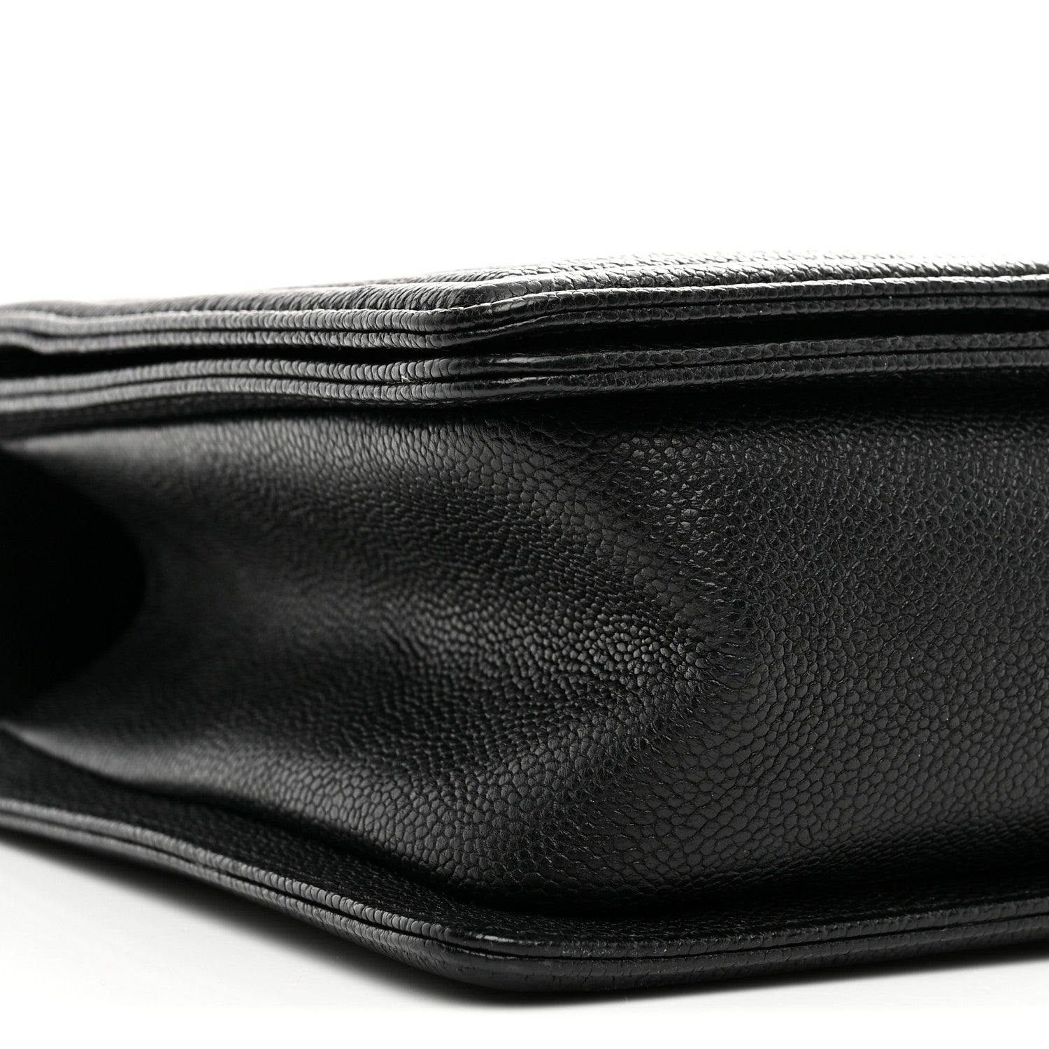 Chanel Caviar Quilted New Medium Boy Flap Black 9 of 10