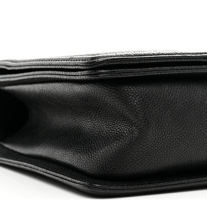Chanel Caviar Quilted New Medium Boy Flap Black 9 of 10