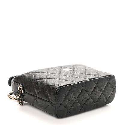 Chanel Caviar Quilted Hobo Black 4 of 11
