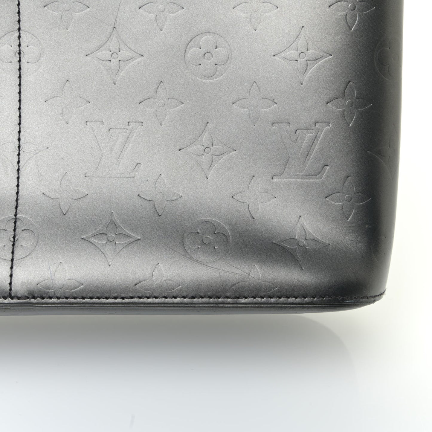 Mat Monogram Sutter Tote Black