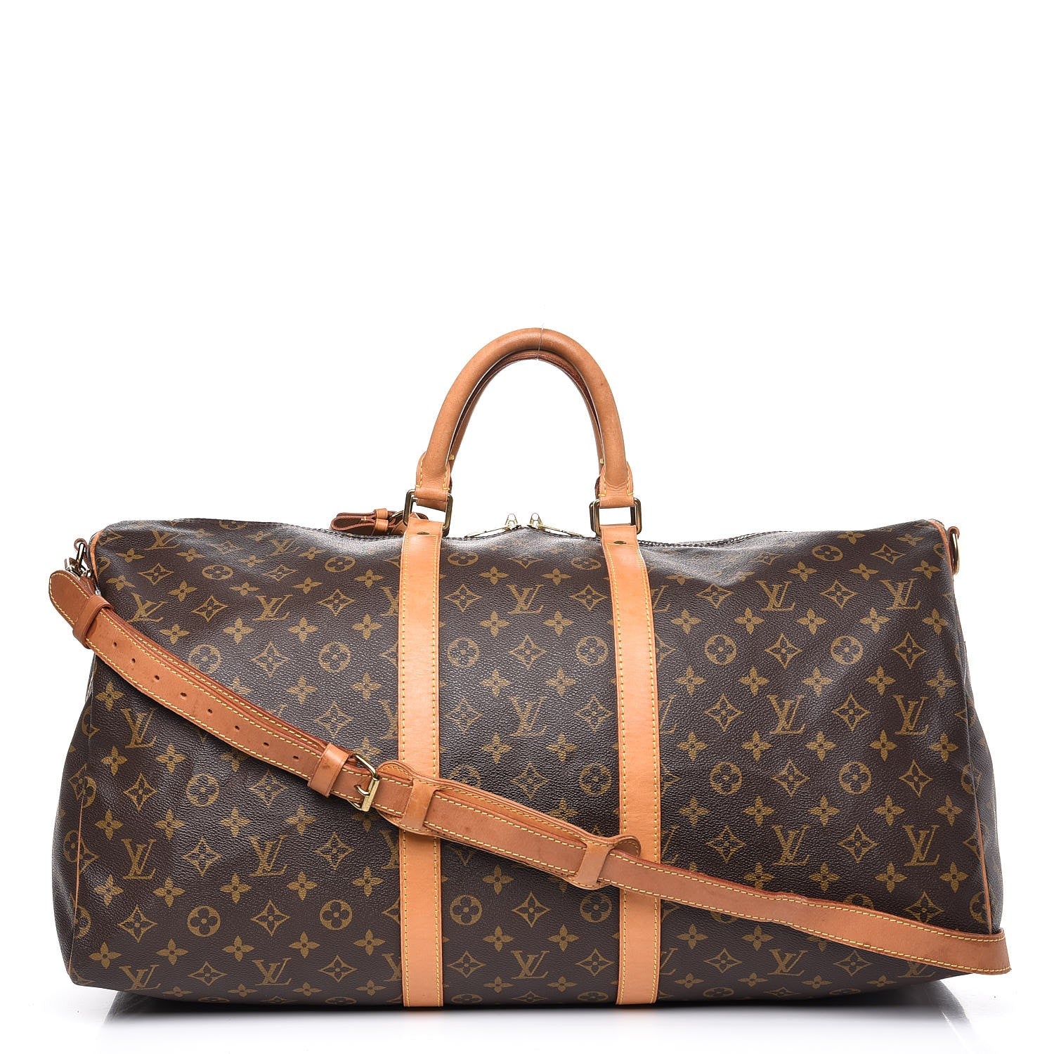 Louis Vuitton Monogram Keepall Bandouliere 55 1 of 21