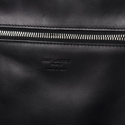 Saint Laurent Raffia Medium Panier Bag Black 6 of 11