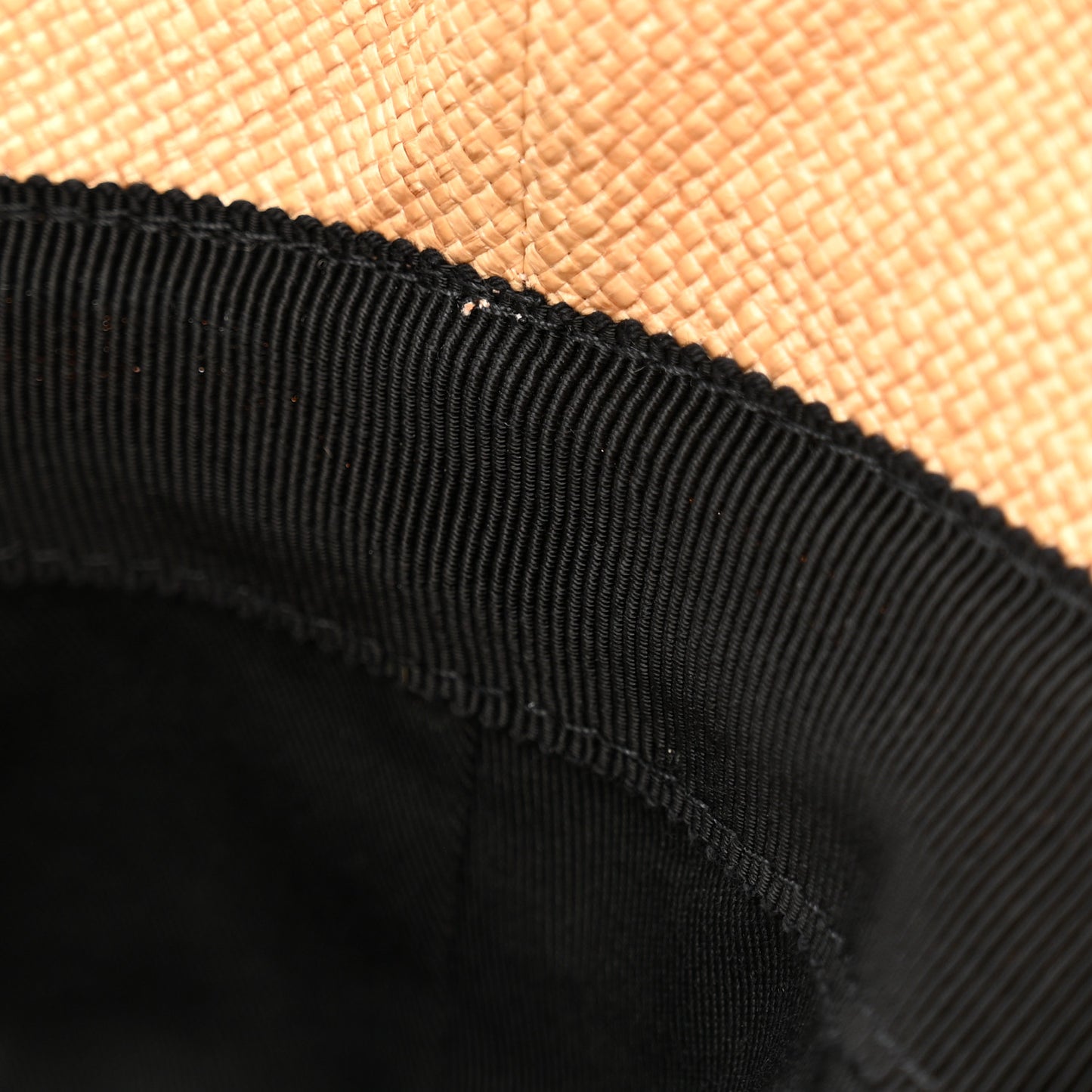 Cotton Woven Sheepskin FF Patch Bucket Hat S Naturale