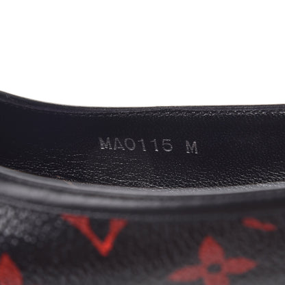 Louis Vuitton Monogram Infrarouge New Revival Ballerina Flats 39 Black 7 of 9