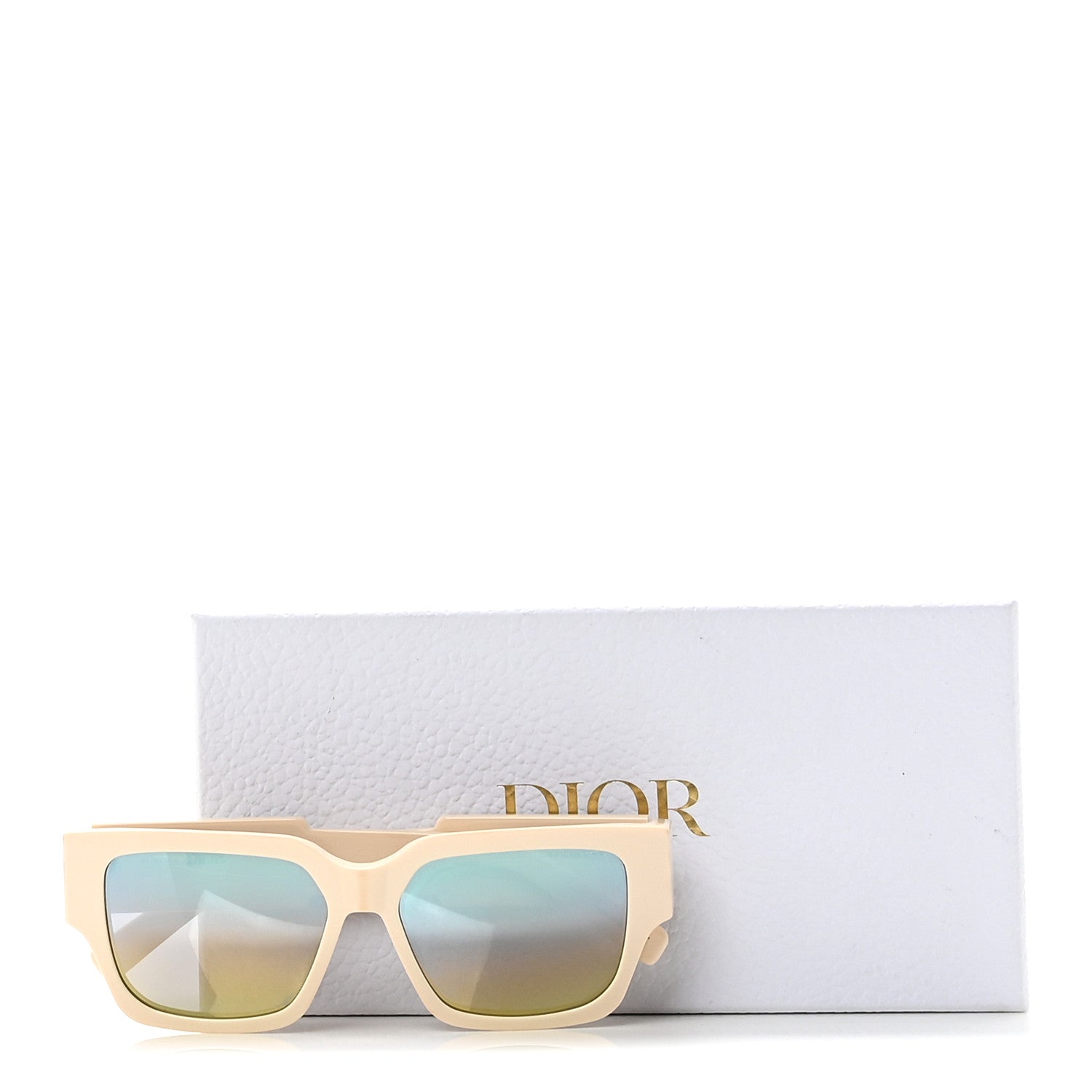 Christian Dior Acetate CD SU 9517 Square Sunglasses Ivory 8 of 8