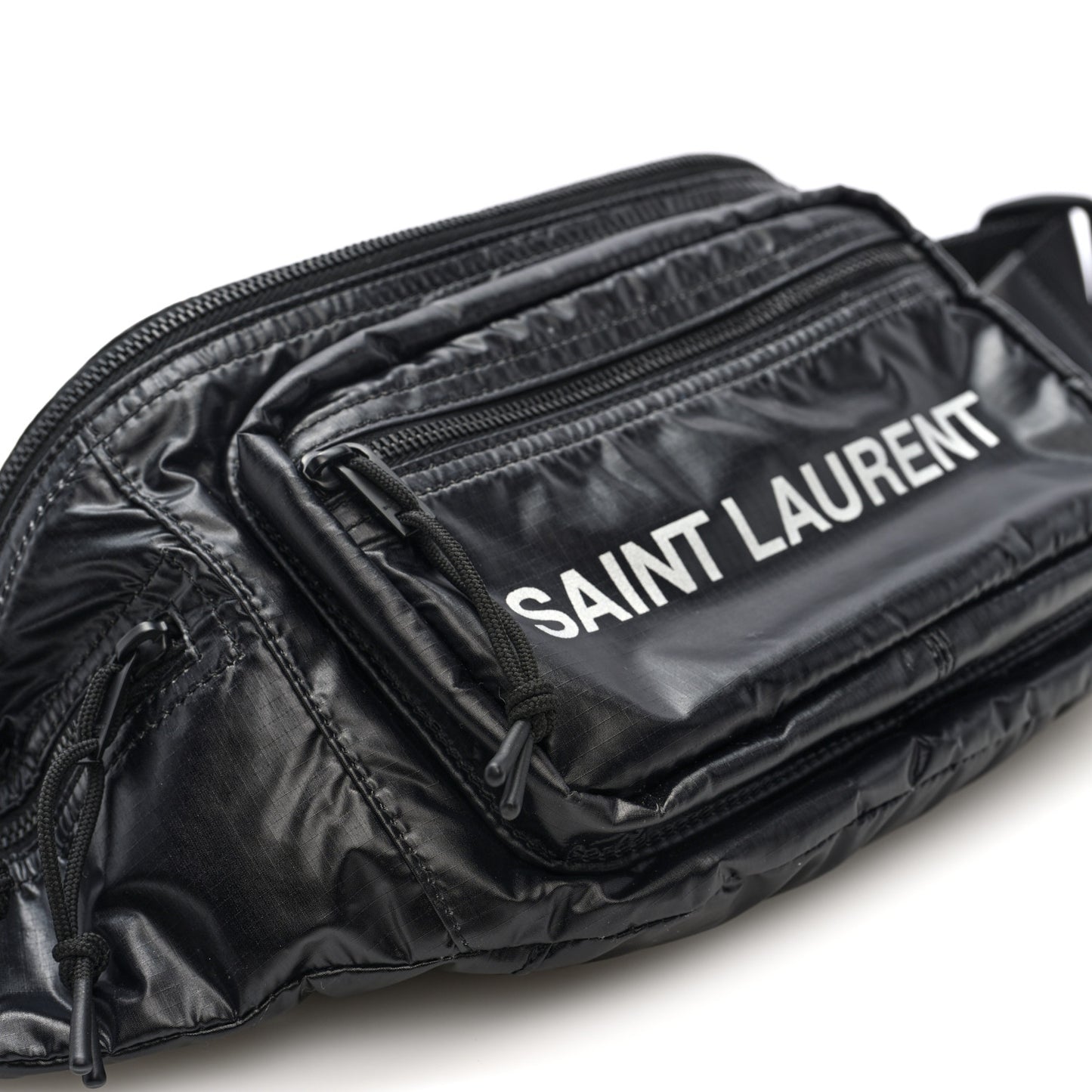 Nylon Logo Nuxx Body Belt Bag Black