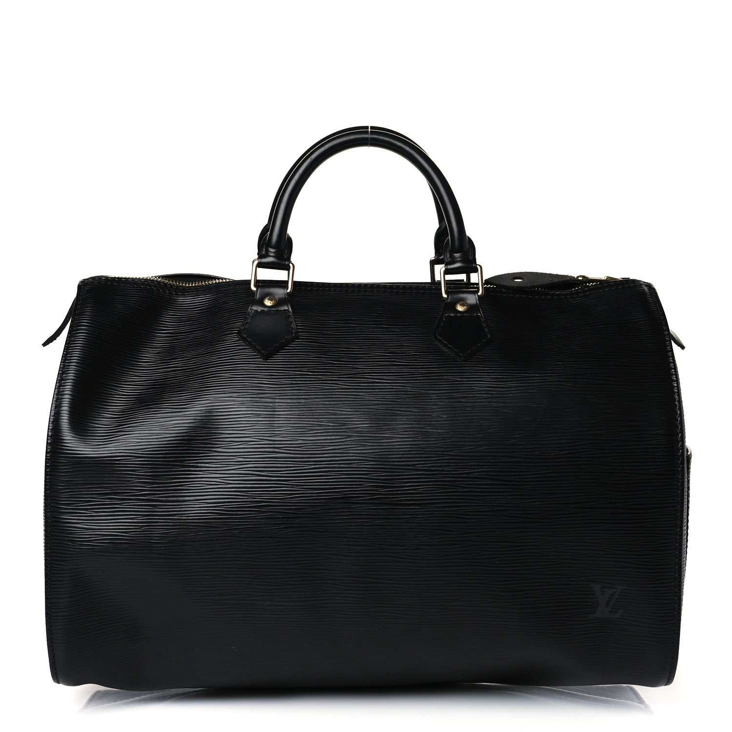 Louis Vuitton Epi Speedy 40 Black 1 of 8