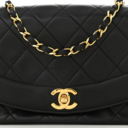 Chanel Lambskin Quilted Small Single Flap Black 9 of 11