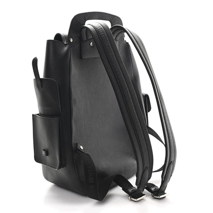 Christian Dior Grained Calfskin Maxi Gallop Backpack Black 3 of 12