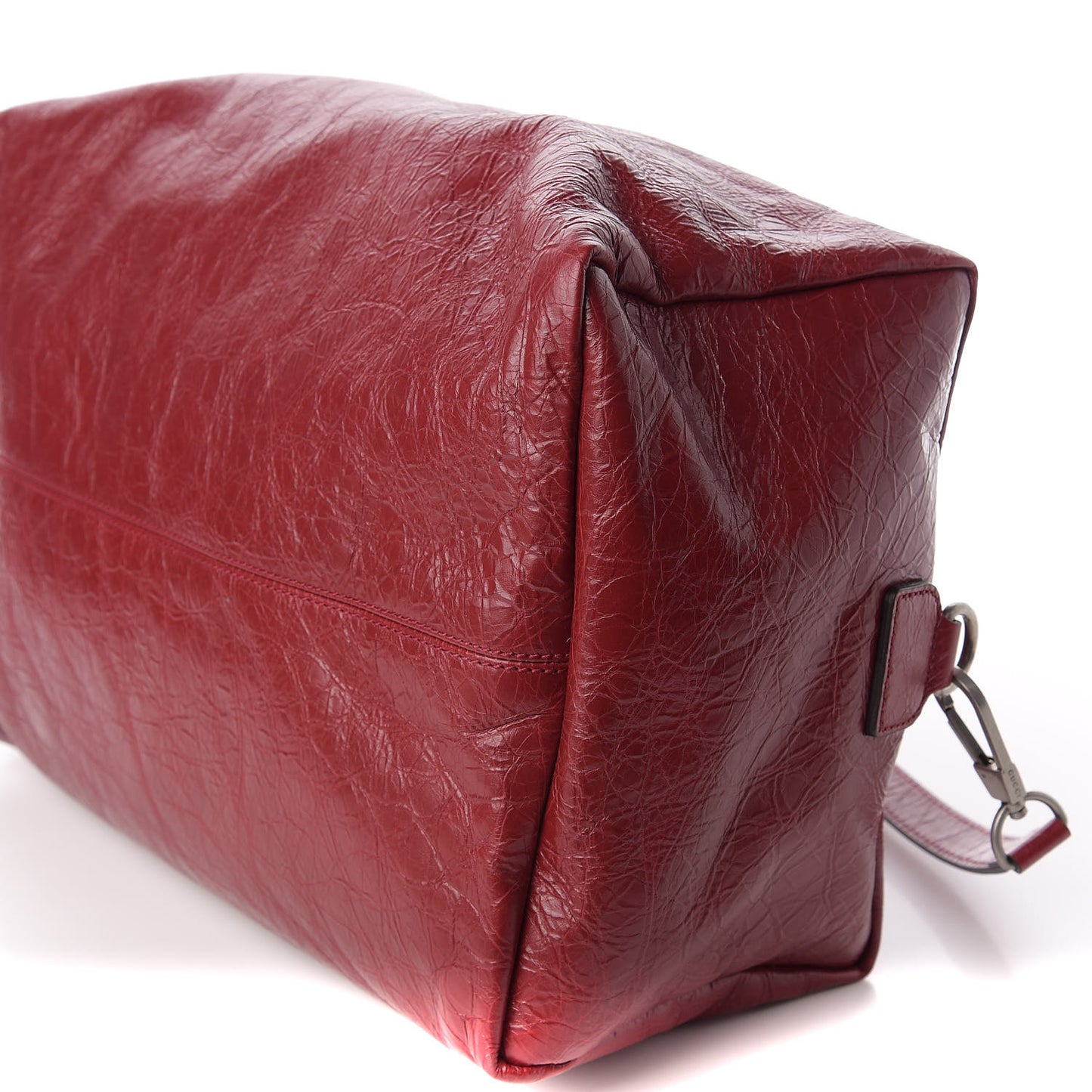 Fluffy Calfskin Morpheus Convertible Backpack Red