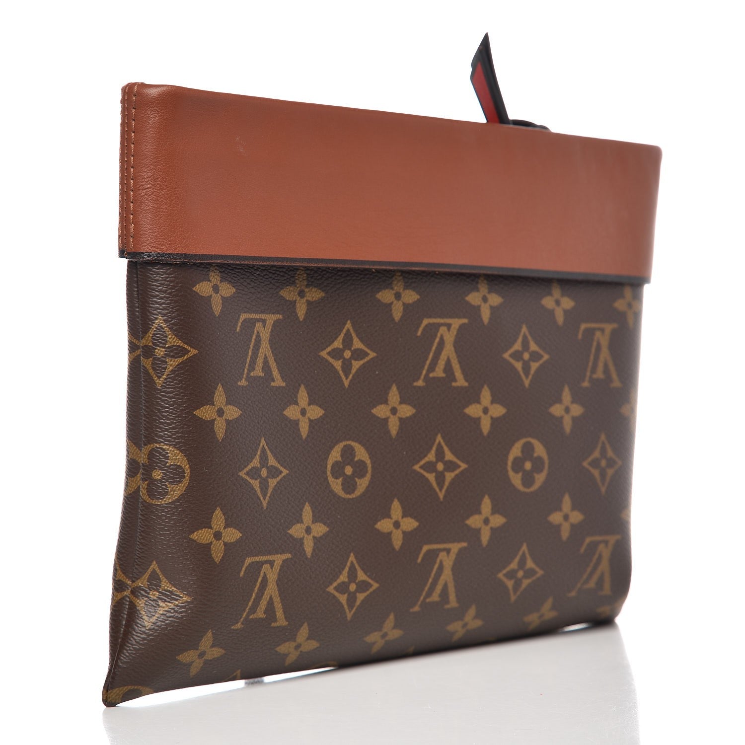 Louis Vuitton Monogram Tuileries Pochette Caramel 3 of 8