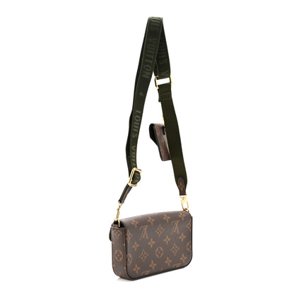 Louis Vuitton Monogram Felicie Strap & Go Kaki 3 of 10