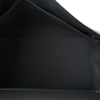 Hermes Togo Kelly Retourne 35 Bleu Orage 5 of 9