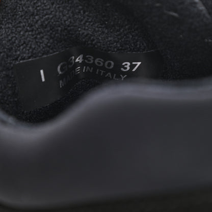 Chanel Suede Calfskin Mixed Fibers CC Sneakers 37 Black 8 of 9