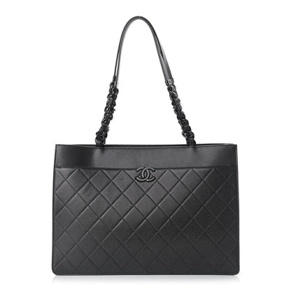 Chanel Caviar Quilted My Everything Large Shopping Tote Black 1 of 11