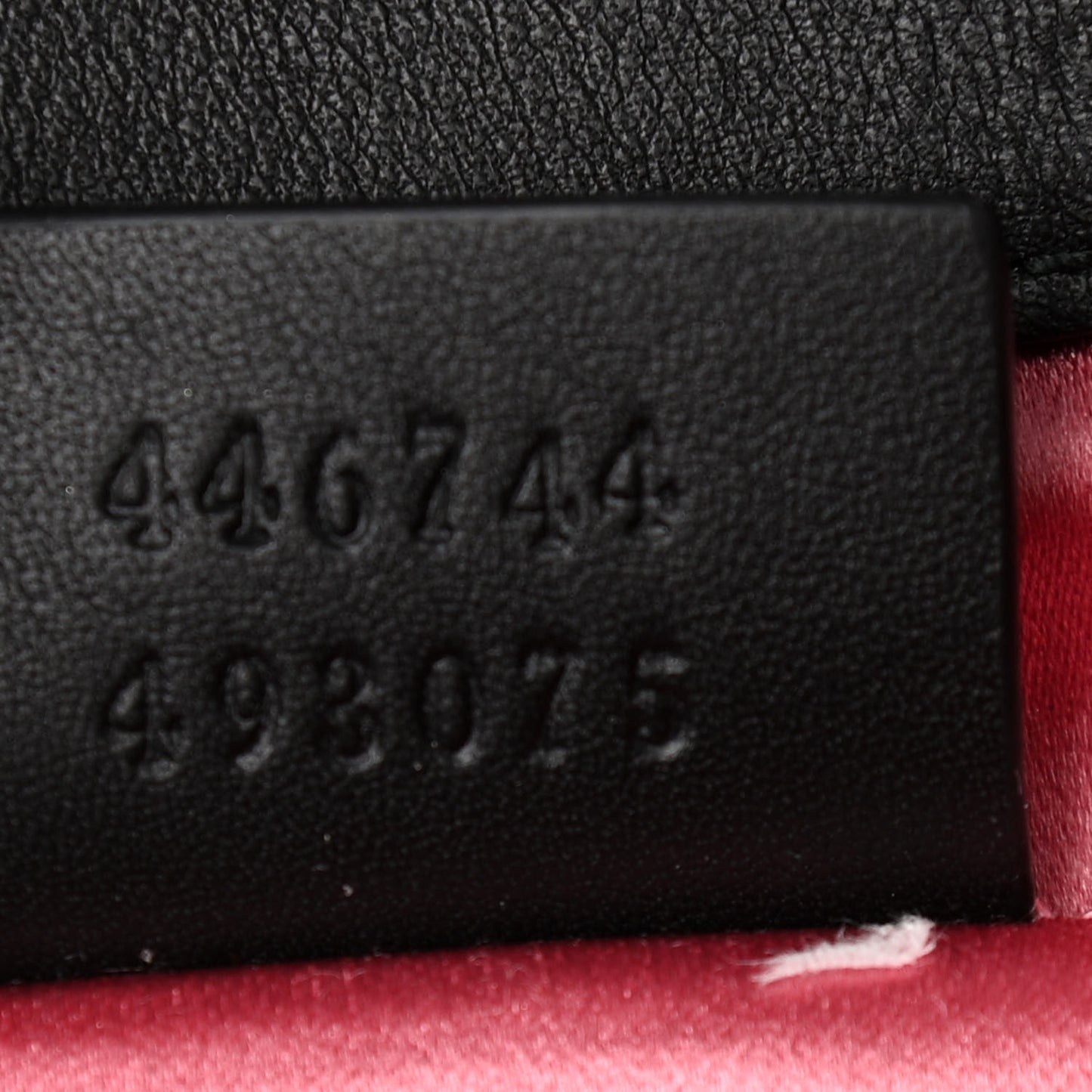 Velvet Matelasse Mini GG Marmont Shoulder Bag Black