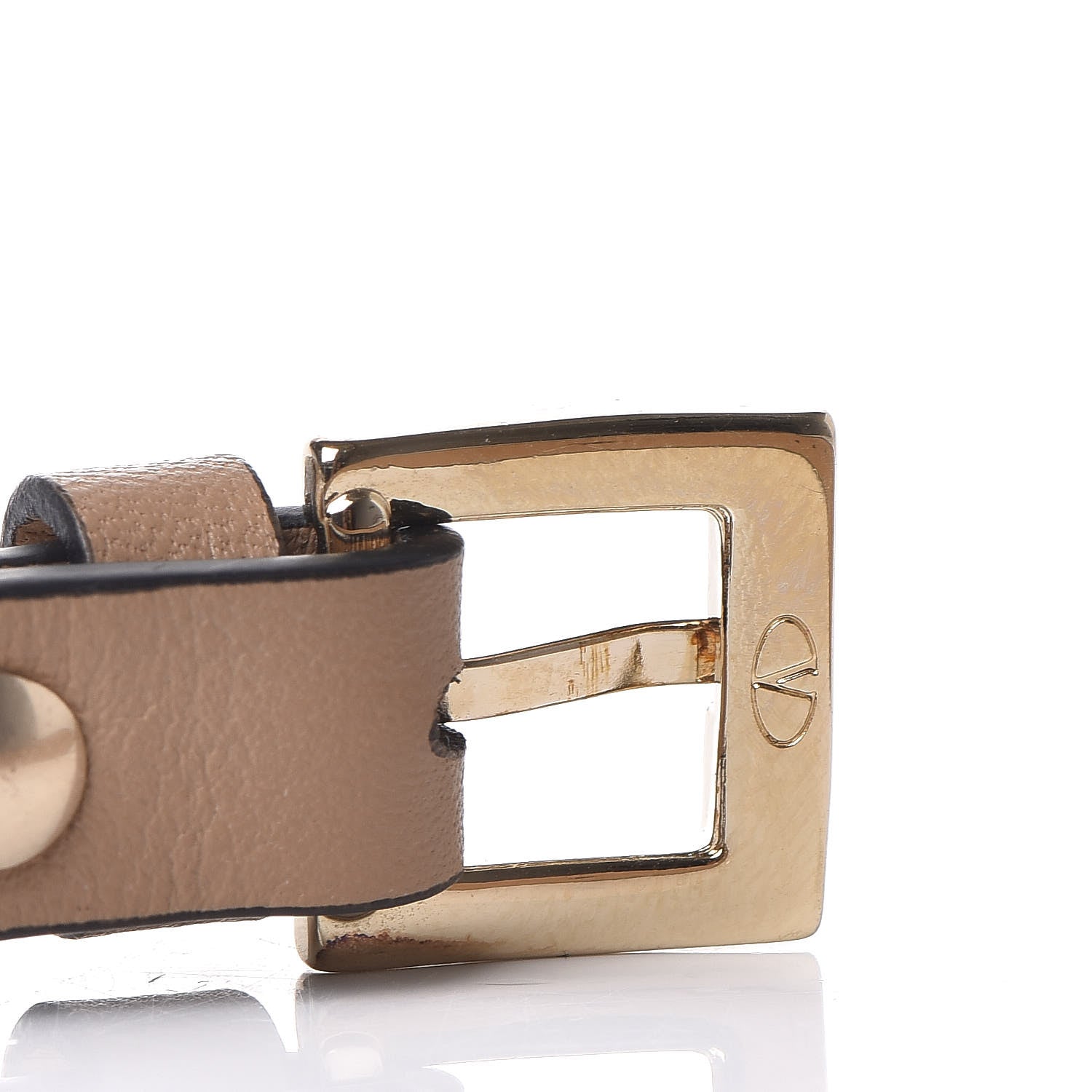 Valentino Garavani Vitello Rockstud Bracelet Poudre 7 of 8