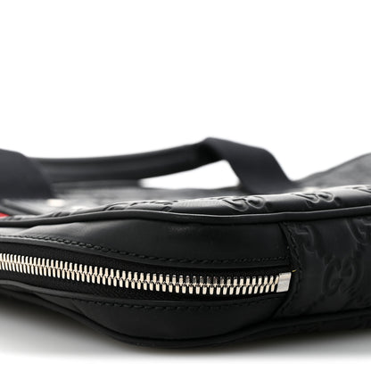 Gucci Rubber Guccissima Laptop Briefcase Black 9 of 13