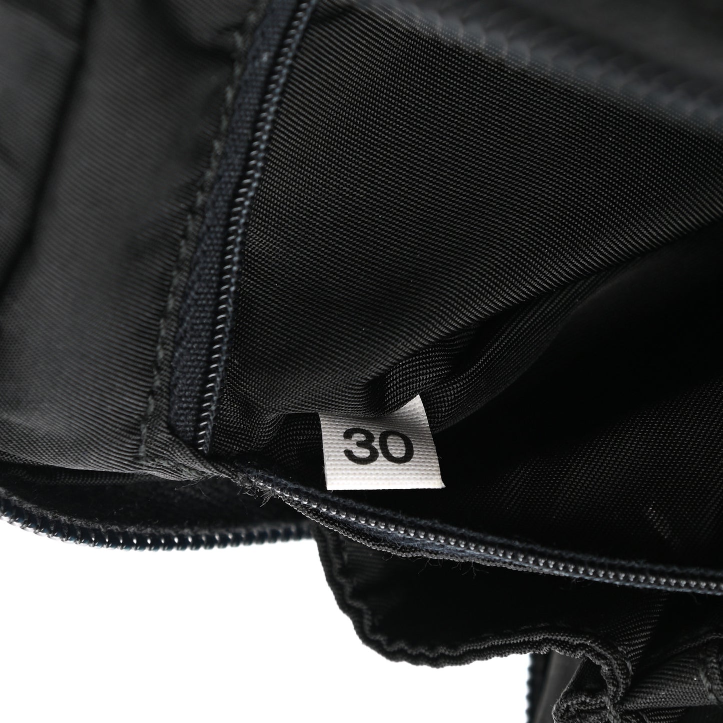 Nylon Vela Cosmetic Pouch Black
