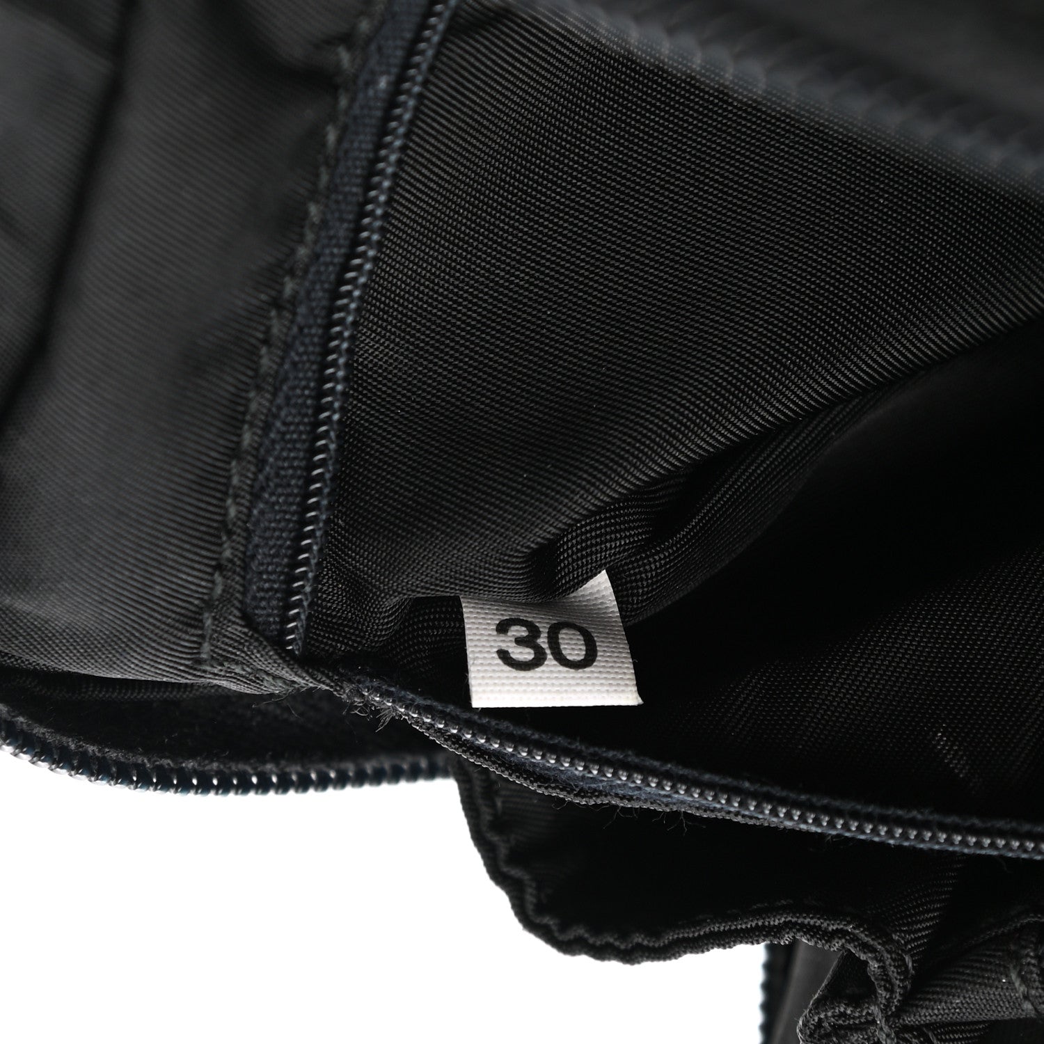 Prada Nylon Vela Cosmetic Pouch Black 7 of 10