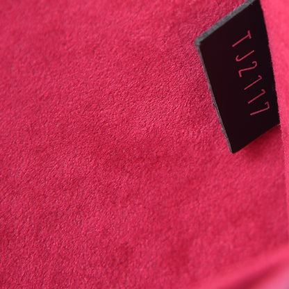 Louis Vuitton Epi Pochette Felicie Black Hot Pink 8 of 9