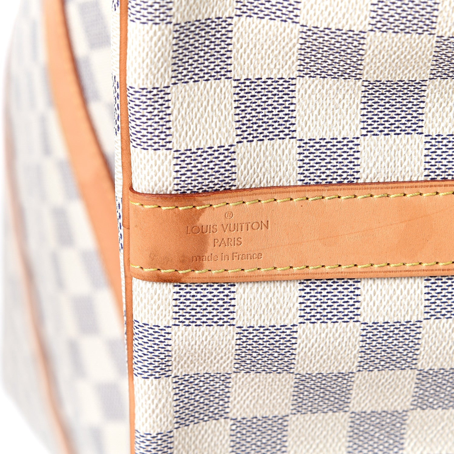 Louis Vuitton Damier Azur Keepall Bandouliere 55 5 of 16