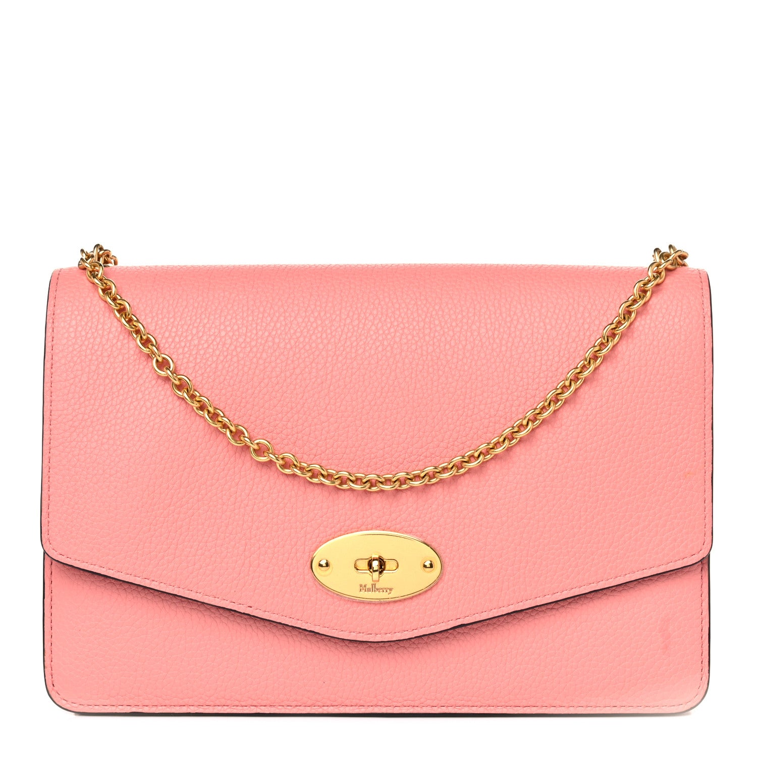 Mulberry Classic Grain Calfskin Medium Darley Macaroon Pink 1 of 10