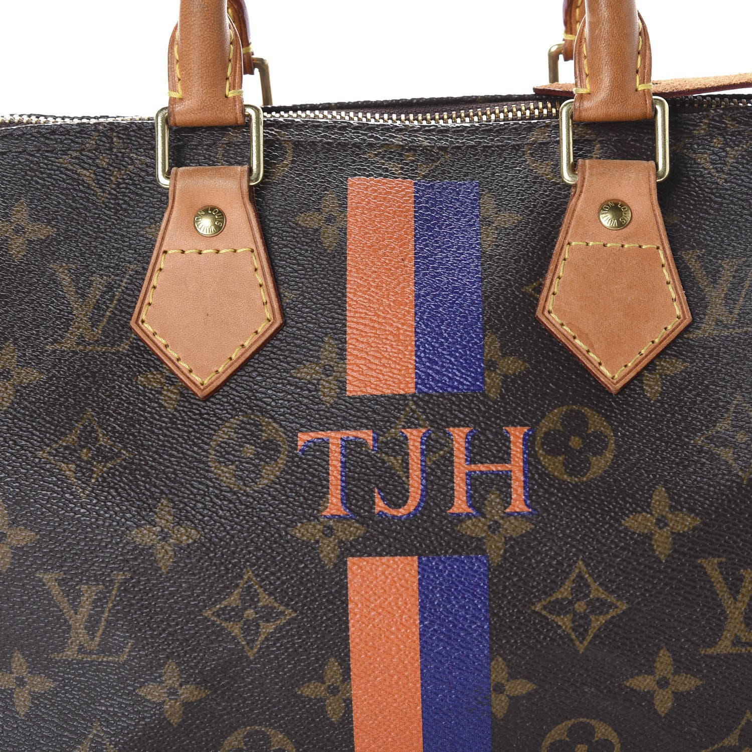 Louis Vuitton Monogram My LV Heritage Speedy 25 Orange Violet 7 of 12