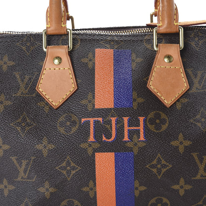 Louis Vuitton Monogram My LV Heritage Speedy 25 Orange Violet 7 of 12