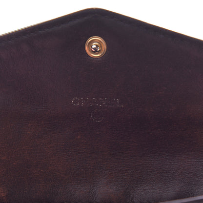 Chanel Calfskin Envelope Wallet Brown 6 of 19