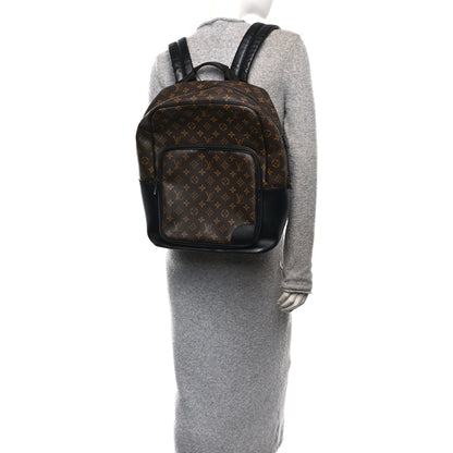 Louis Vuitton Monogram Macassar Dean Backpack 2 of 10