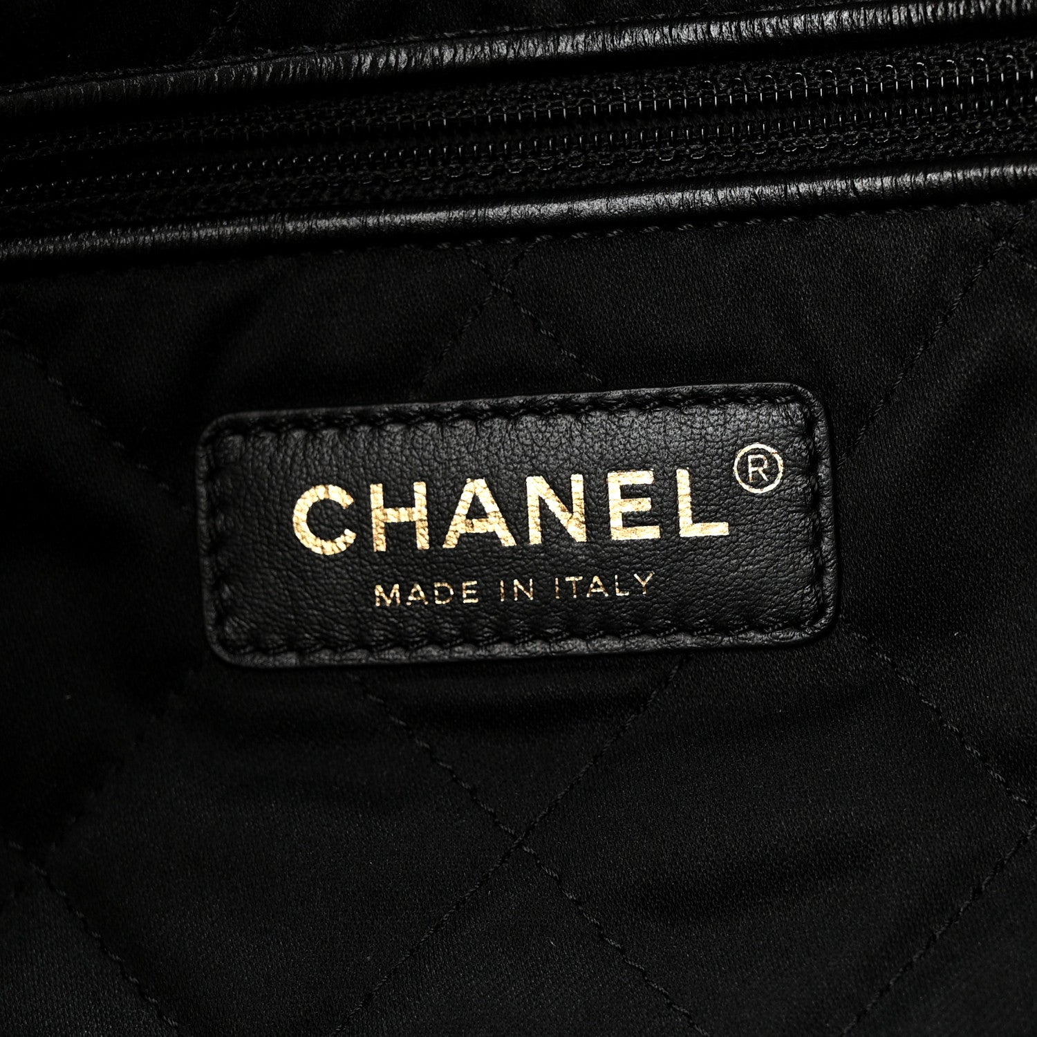 Chanel Shiny Calfskin Quilted Small Chanel 22 Black 7 of 11