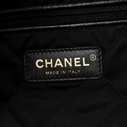 Chanel Shiny Calfskin Quilted Small Chanel 22 Black 7 of 11